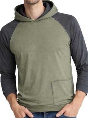Lululemon Two Tone Raglan Hooded Pullover